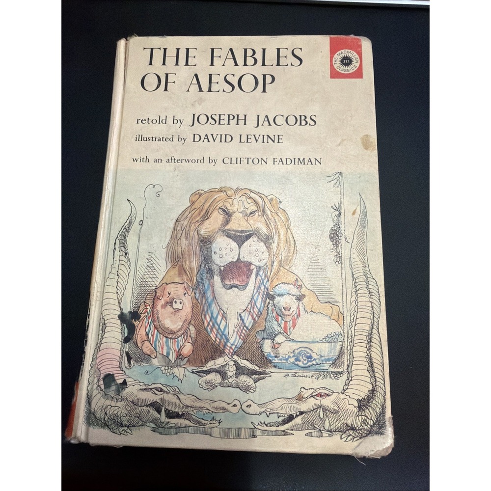 The Fables Of Aesop (1964) By Joseph Jacobs Hardcover First Printing